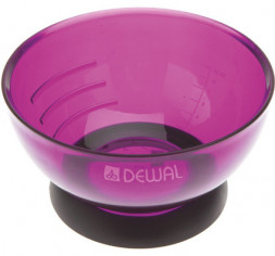 Чаша для краски DEWAL, фиолетовая, с резинкой на дне 360 мл